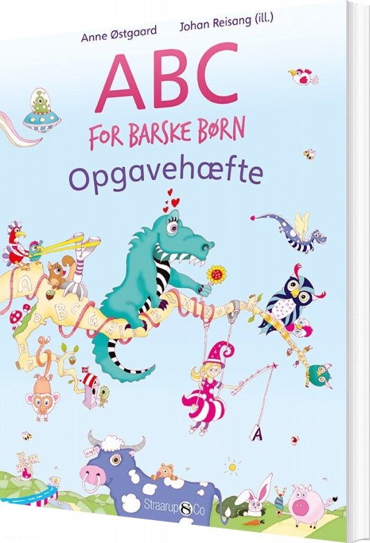 Abc For Barske Børn - Opgavehæfte - Anne østgaard - Bog