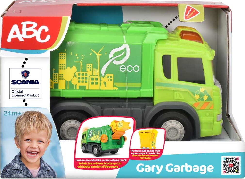 Abc Gary Garbage - Skraldebil