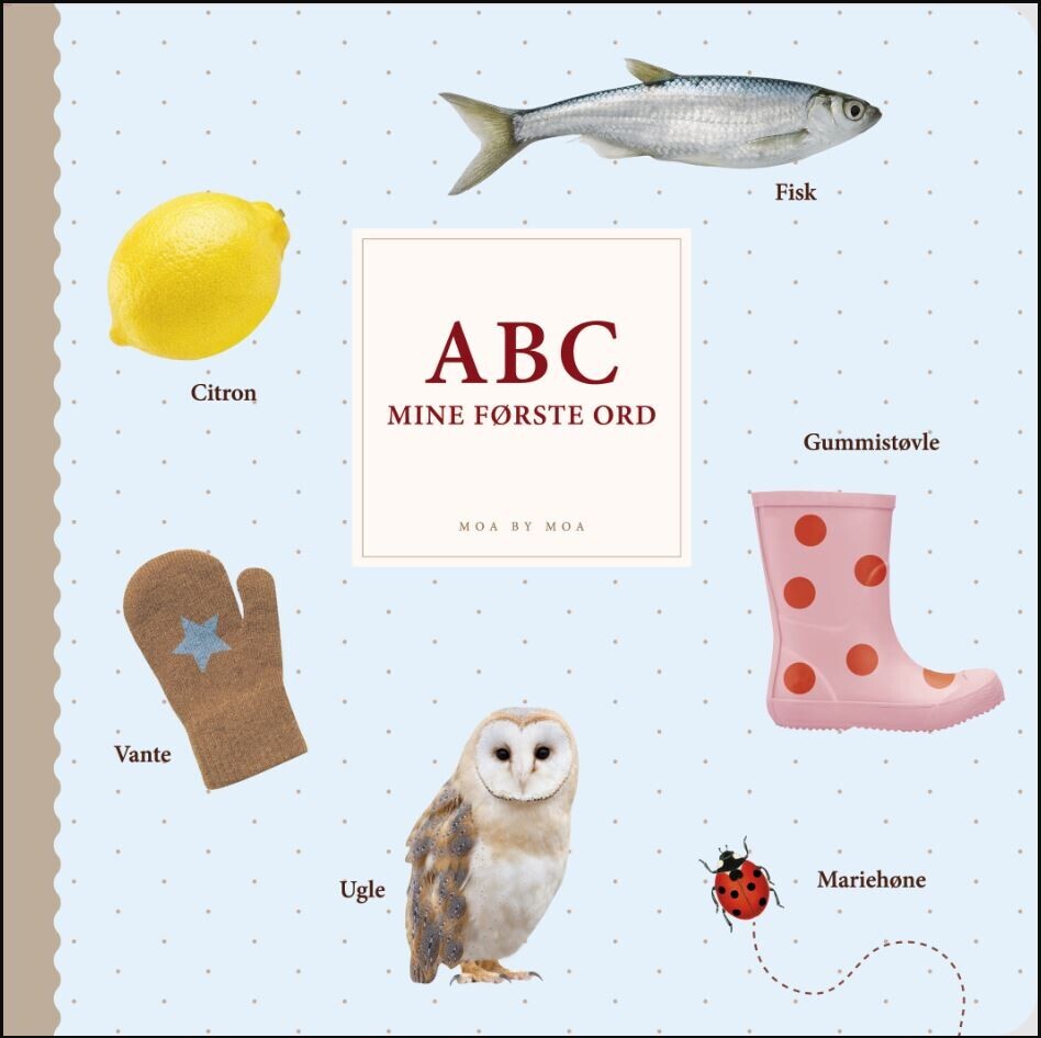 Abc Mine Første Ord - Bog