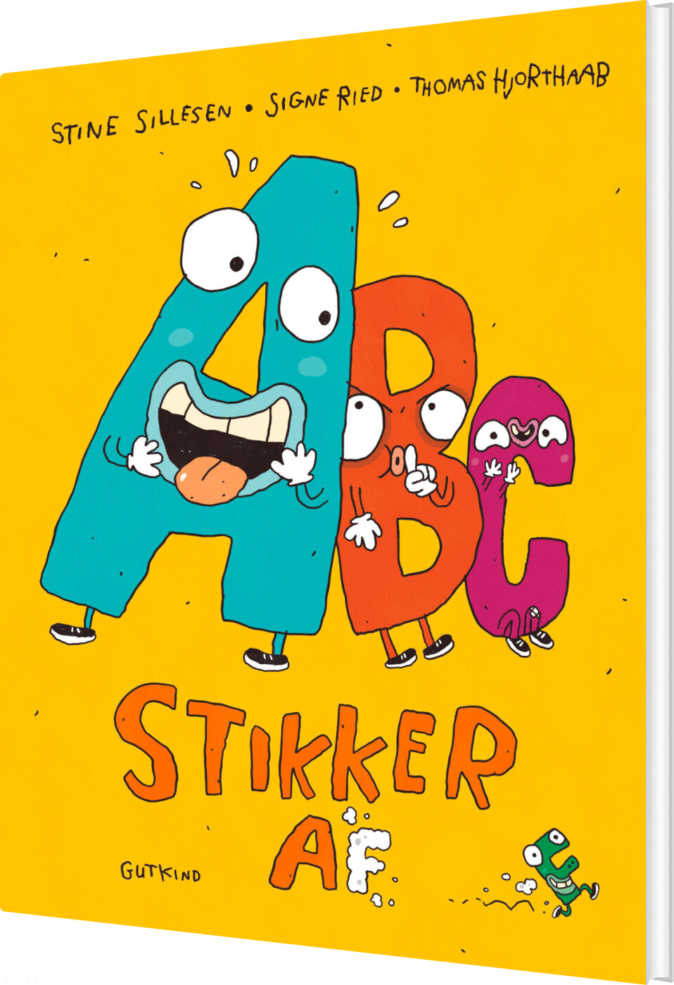 Billede af Abc Stikker Af - Stine Sillesen - Bog