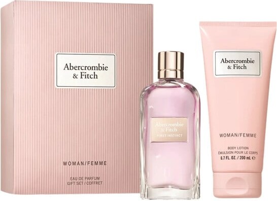 Abercrombie & Fitch - First Instinct For Her Edp 100 Ml + Bodylotion 200 Ml