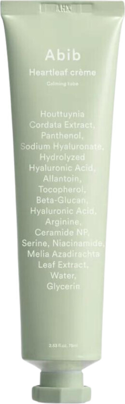 Abib Heartleaf Beroligende Creme – 75 ml