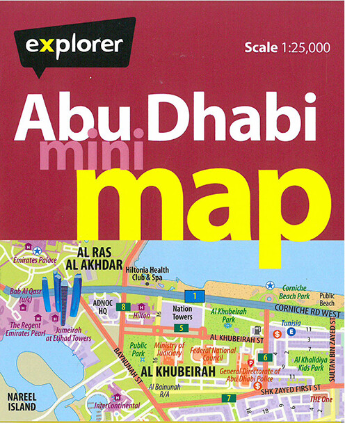 Billede af Abu Dhabi Mini Map - Explorer Publishing - English Book