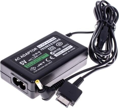 Ac Adaptor For Ps Vita & Psp