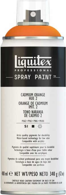 Billede af Liquitex - Spraymaling - Cadmium Orange Hue 2 400 Ml