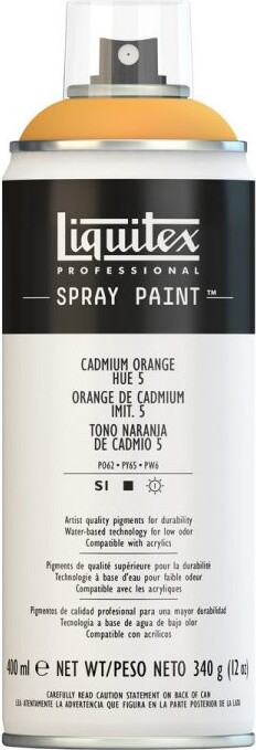 Se Liquitex - Spraymaling - Cadmium Orange Hue 5 400 Ml hos Gucca.dk