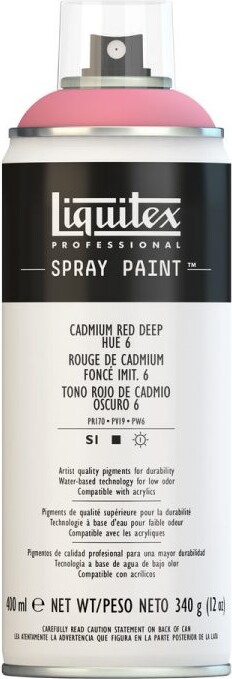 Se Liquitex - Spraymaling - Cadmium Red Deep Hue 6 400 Ml hos Gucca.dk