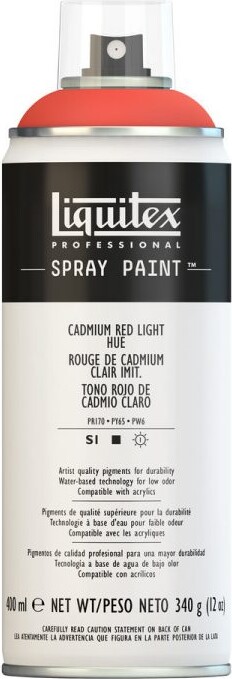 Se Liquitex - Spraymaling - Cadmium Red Light Hue 400 Ml hos Gucca.dk