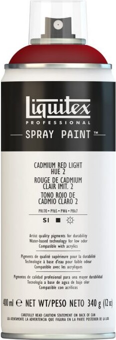 Se Liquitex - Spraymaling - Cadmium Red Light Hue 2 400 Ml hos Gucca.dk