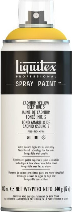 Billede af Liquitex - Spraymaling - Cadmium Yellow Deep Hue 5 400 Ml