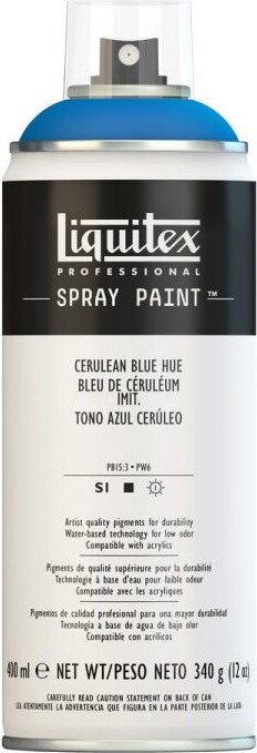 Billede af Liquitex - Spraymaling - Cerulean Blue Hue 400 Ml