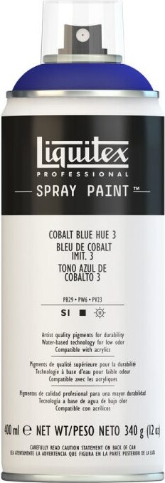 Liquitex - Spraymaling - Cobalt Blue Hue 3 400 Ml
