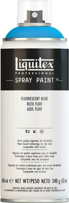 Liquitex - Spraymaling - Fluorescent Blue 400 Ml