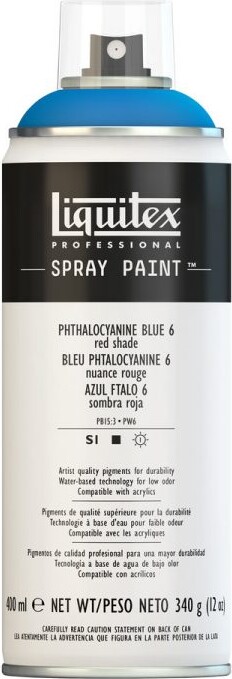 Liquitex - Spraymaling - Phthalo Blue 6 - Red Shade 400 Ml