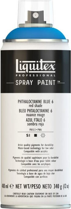 Billede af Liquitex - Spraymaling - Phthalo Blue 6 - Red Shade 400 Ml