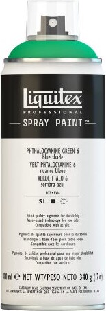 Liquitex - Spraymaling - Phthalo Green 6 - Blue Shade 400 Ml