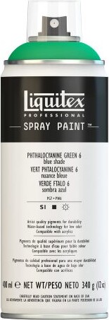 Billede af Liquitex - Spraymaling - Phthalo Green 6 - Blue Shade 400 Ml