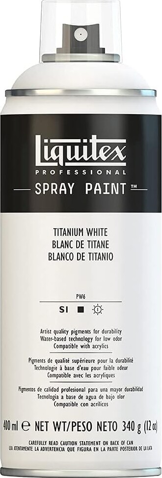 Liquitex - Spraymaling - Titanium White 400 Ml