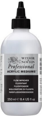 Winsor & Newton Professional Acrylic, 250 ml, Plastflaske, Transparent