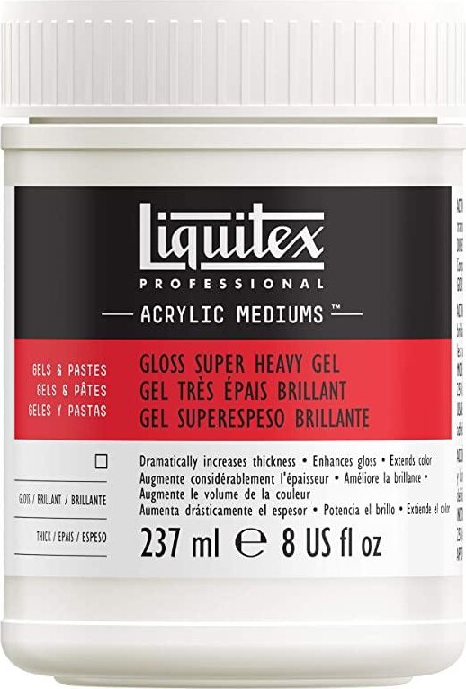 Liquitex - Gloss Super Heavy Gel Medium 237 Ml