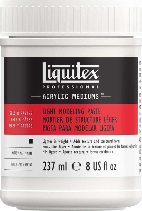 Se Liquitex - Light Modeling Paste - Modelleringspasta Akryl Medium 237 Ml hos Gucca.dk