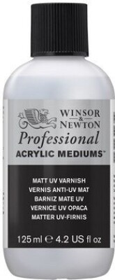 Winsor & Newton - Matt Uv Varnish - Mat Lak 60 Ml