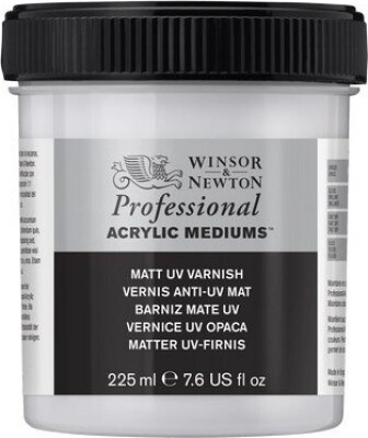 Winsor & Newton - Uv Varnish - Mat Uv Lak 225 Ml