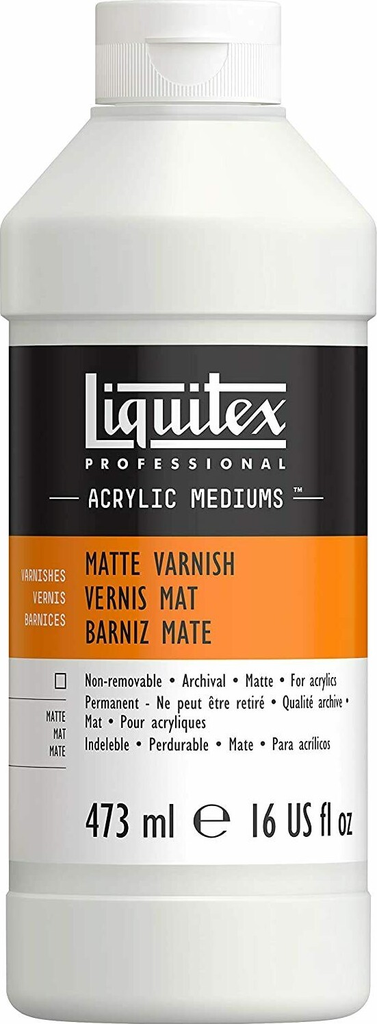 Liquitex - Matte Varnish - Mat Lak 473 Ml