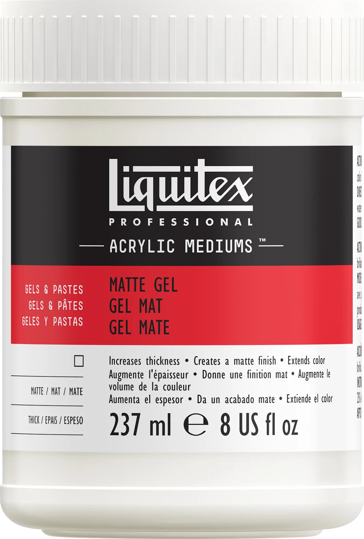 Billede af Liquitex - Matte Gel Medium 237 Ml