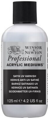 Winsor & Newton - Professional Acrylic Mediums - Satin Uv Varnish 125 Ml