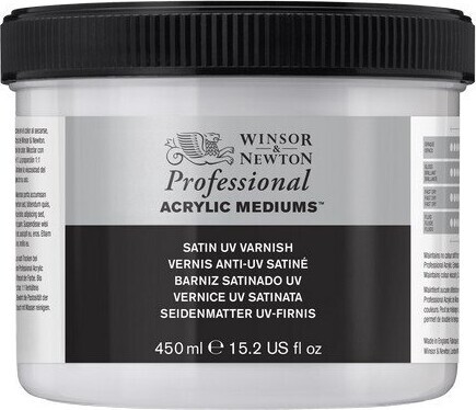 Winsor & Newton - Satin Uv Varnish - Satin Uv Lak 450 Ml