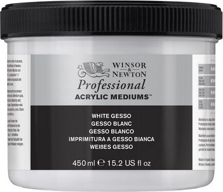 Winsor & Newton - White Gesso Primer 450 Ml