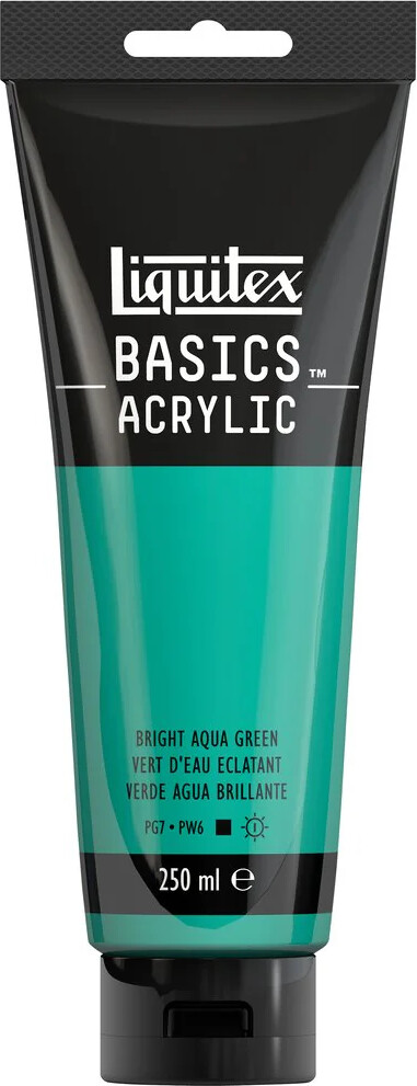 Liquitex - Basics Akrylmaling - Bright Aqua Green 250 Ml