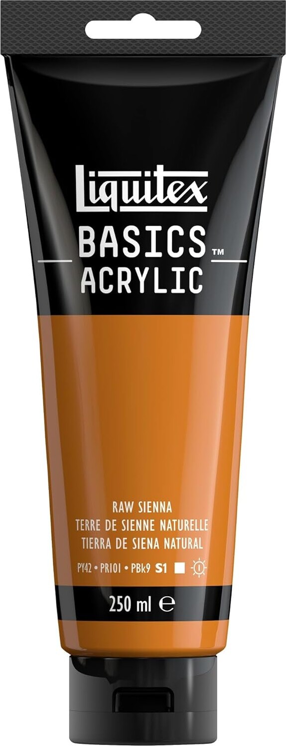 Liquitex - Basics Akrylmaling - Raw Sienna 250 Ml