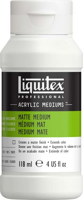 Se Liquitex - Matte Medium - Mat 118 Ml hos Gucca.dk