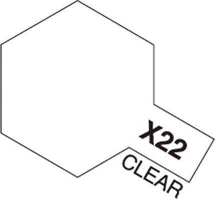 Tamiya - Acrylic Mini - X-22 Clear Gloss 10 Ml - 81522