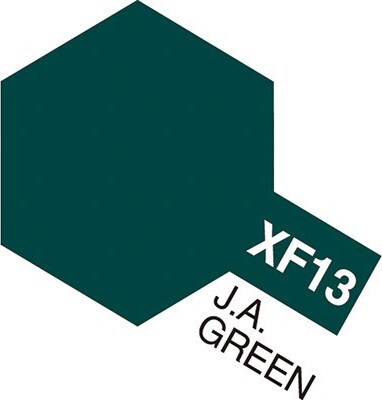 Tamiya - Acrylic Mini - Xf-13 J. A. Green Flat 10 Ml - 81713