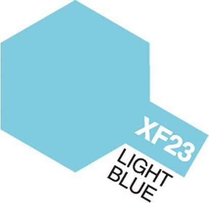 Tamiya - Acrylic Mini - Xf-23 Light Blue Flat 10 Ml - 81723