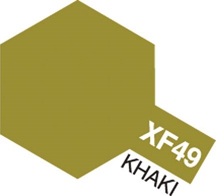 Tamiya - Acrylic Mini - Xf-49 Khaki Flat 10 Ml - 81749