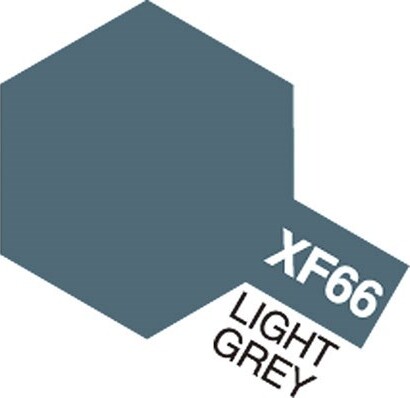 Tamiya - Acrylic Mini - Xf-66 Light Grey Flat 10 Ml - 81766