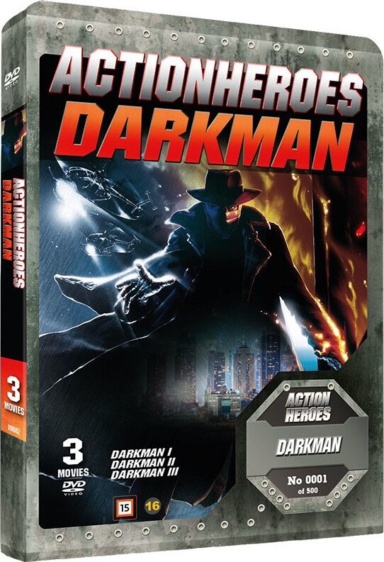 Action Heroes: Darkman 1-3 - DVD - Film