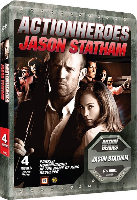Action Heroes: Jason Statham - Steelbook - DVD - Film