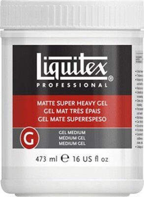 Liquitex - Matte Super Heavy Gel Medium 473 Ml