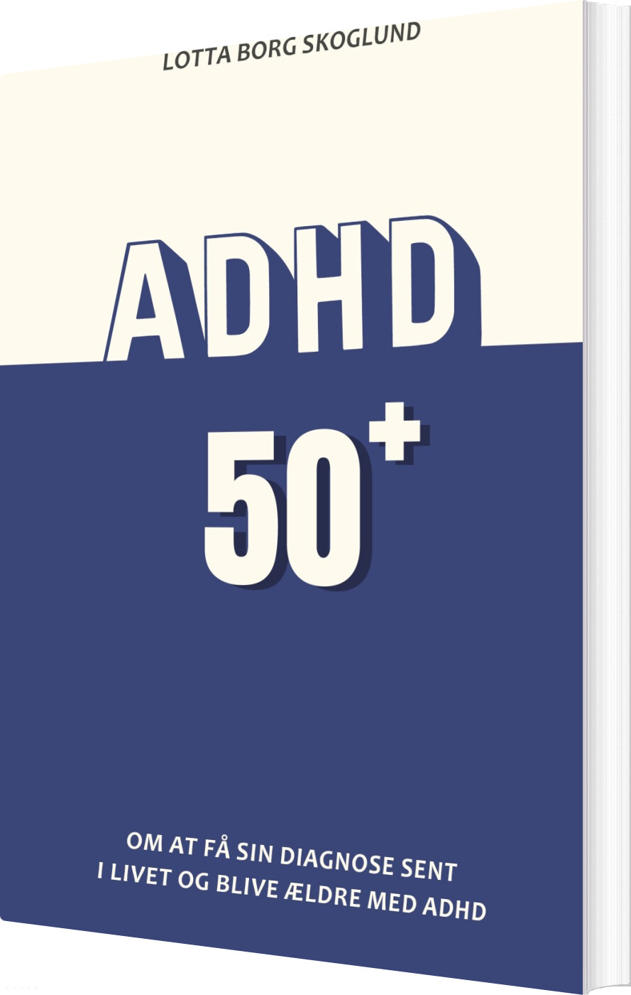 Billede af Adhd 50plus - Lotta Borg Skoglund - Bog