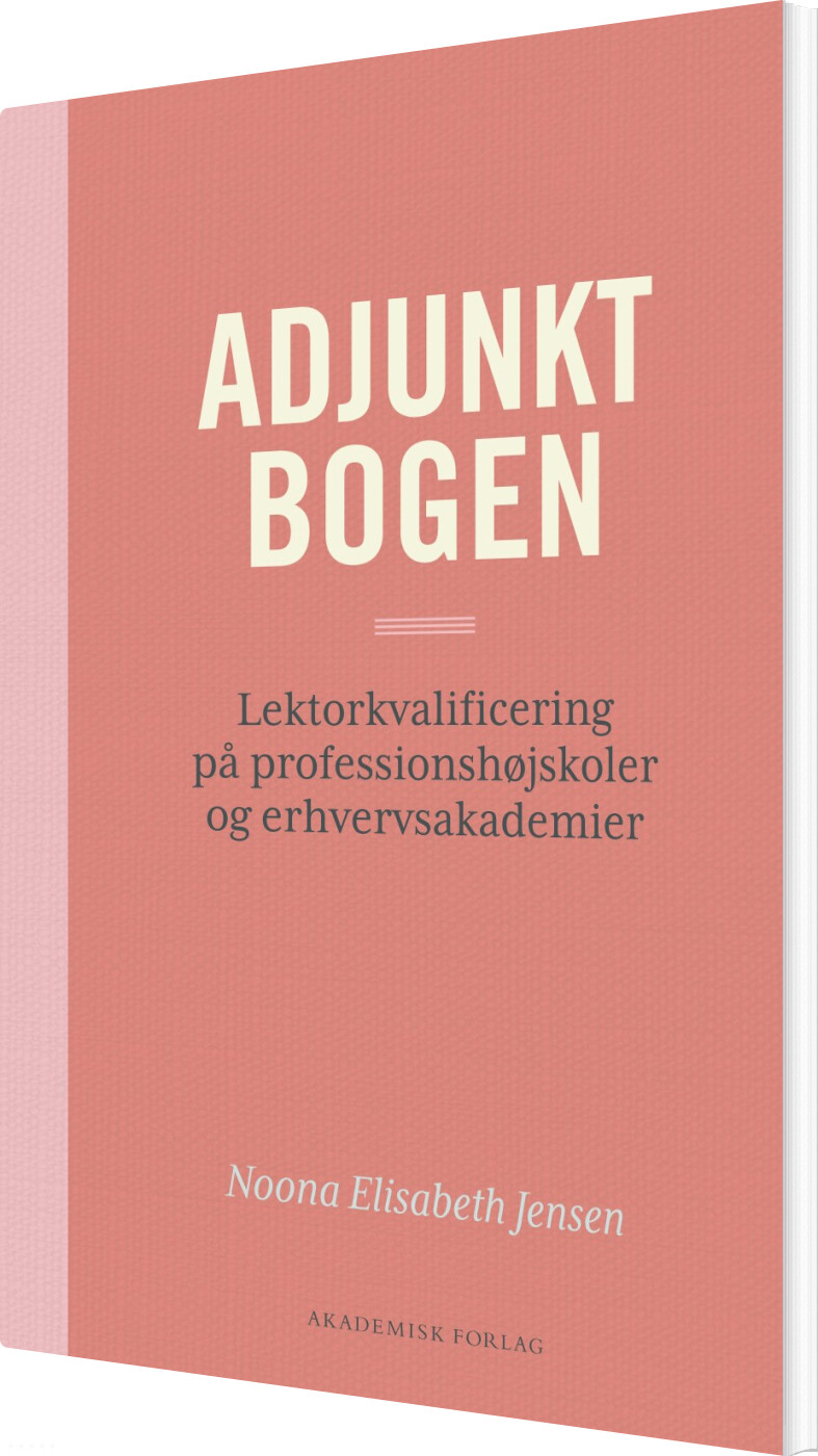 Billede af Adjunktbogen - Noona Elisabeth Jensen - Bog