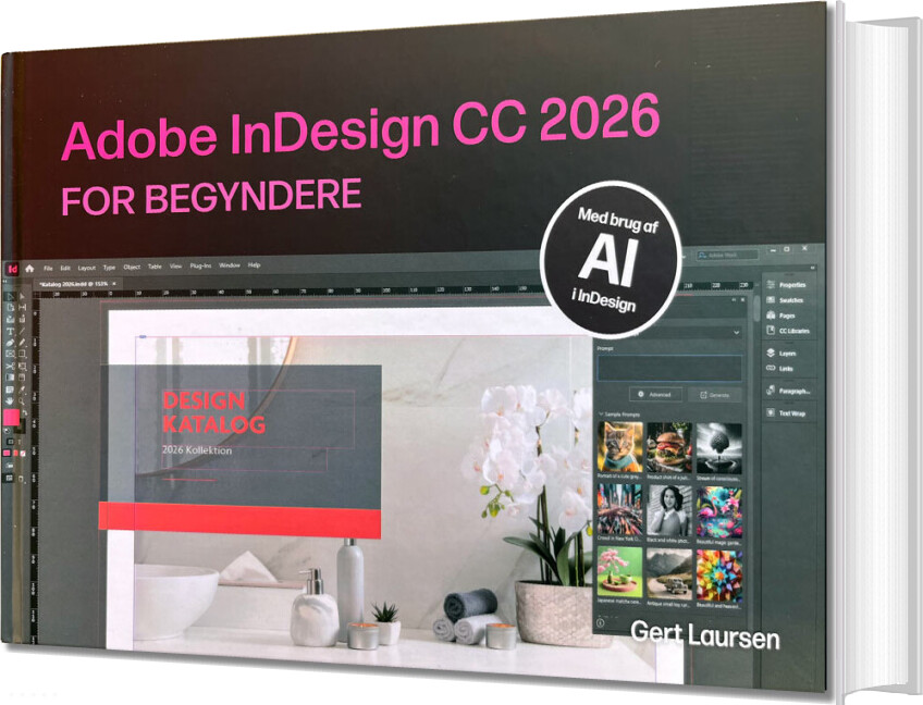 Adobe Indesign Cc 2026 For Begyndere - Gert Laursen - Bog