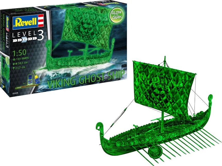 Revell - Ghost Ship - Adventskalender Byggesæt - 1:150 - Easy Click - 01037