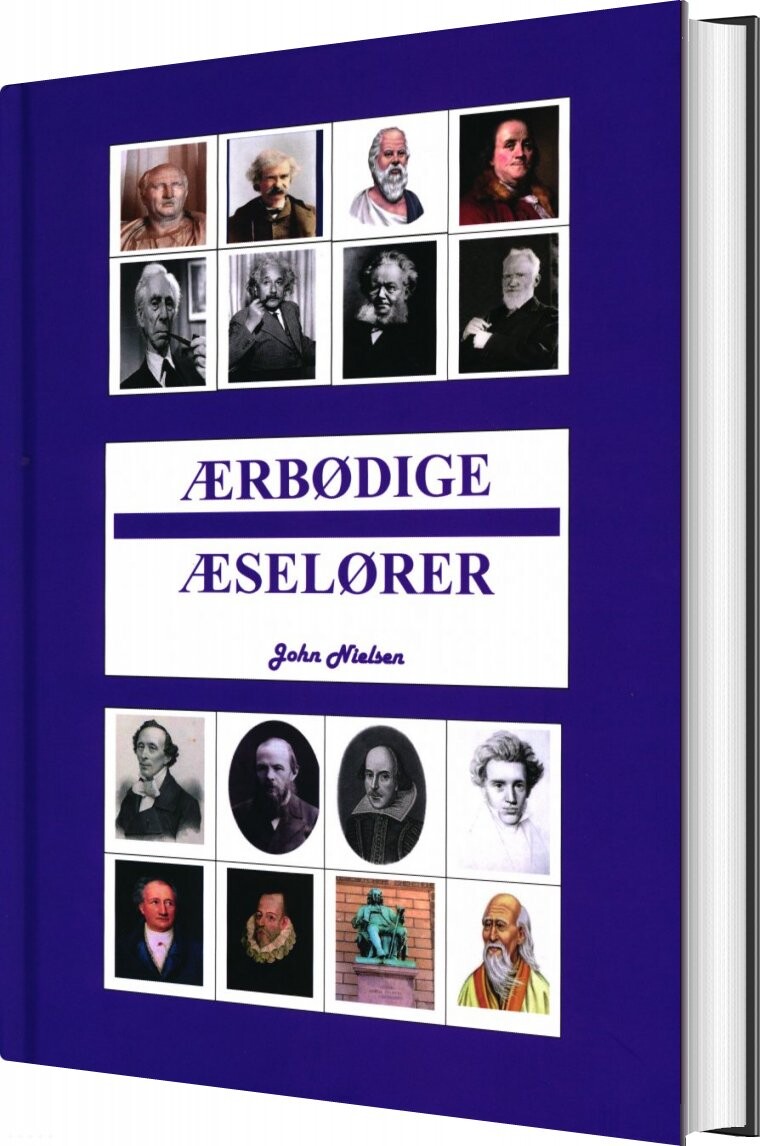 Billede af ærbødige æselører - John Nielsen - Bog