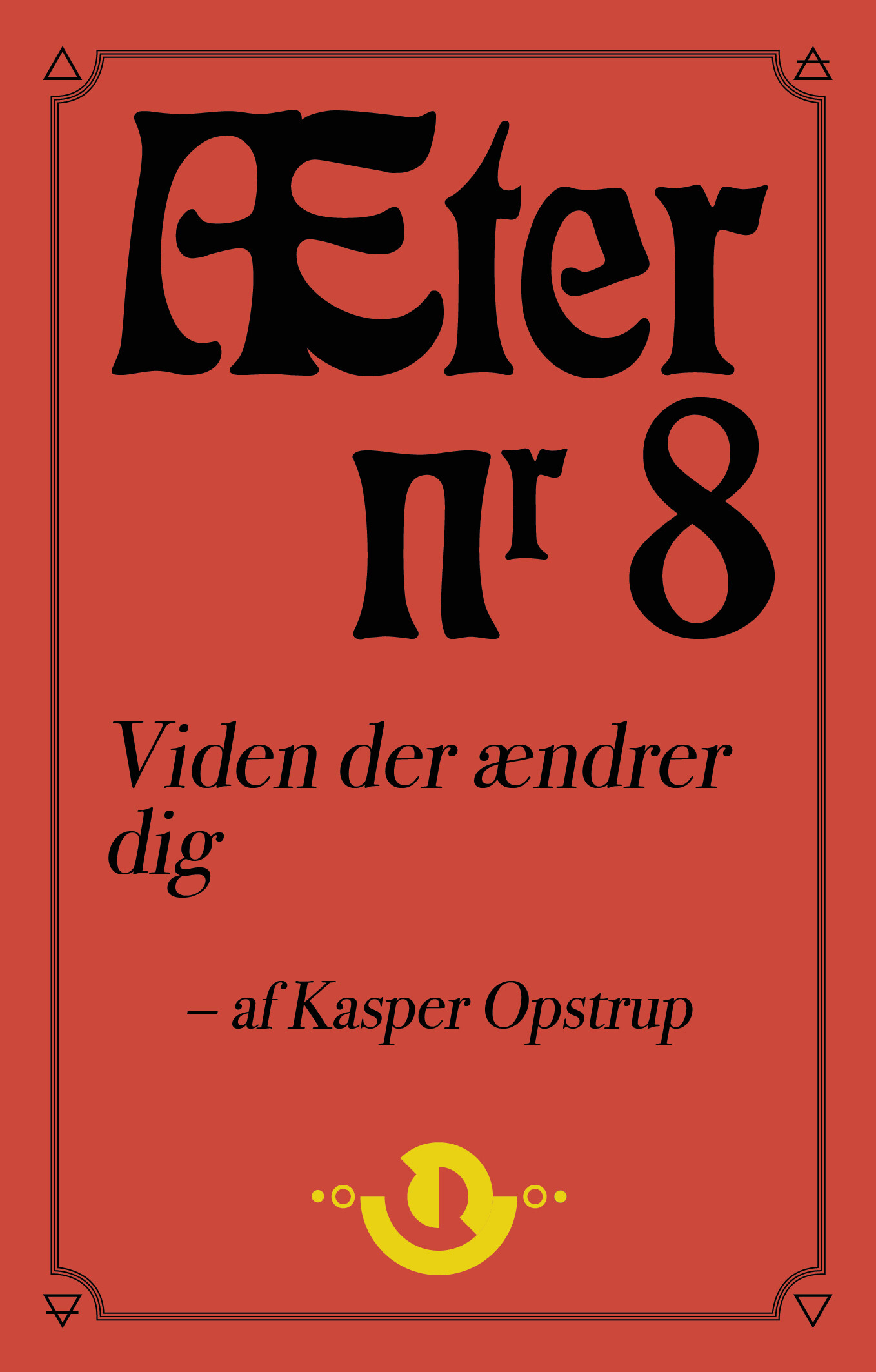 Billede af æter Nr. 8 - Kasper Opstrup - Bog