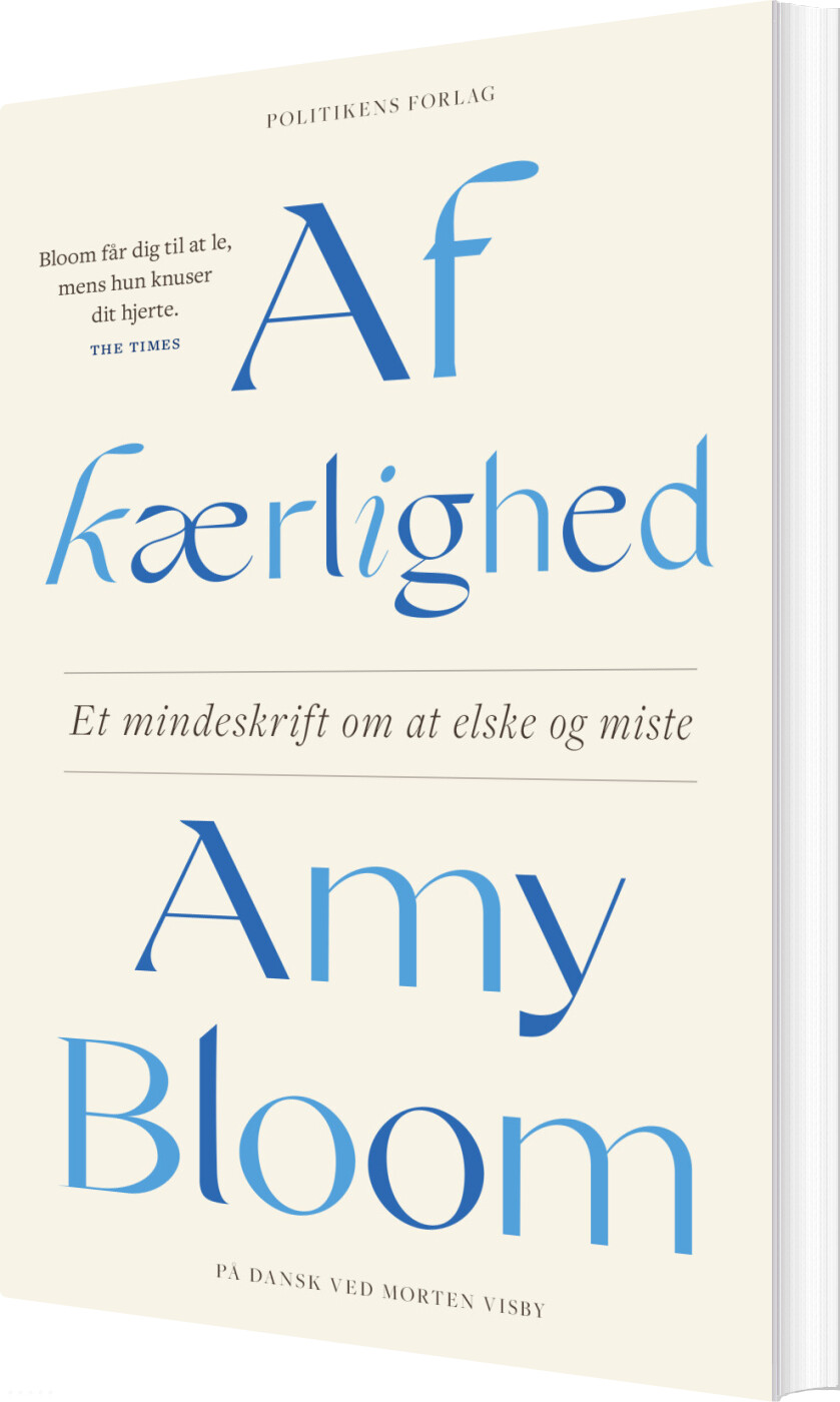 Af Kærlighed - Amy Bloom - Bog